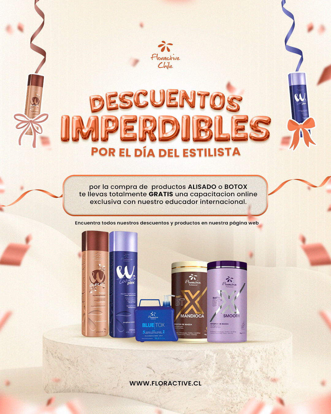¡Feliz dia estilista! Haz click y disfruta las ofertas!
