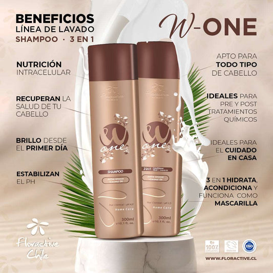 3 en 1 W-One Premium 300ml ó 1000ml