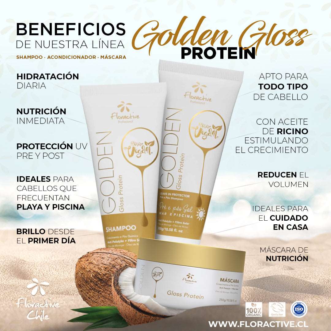 Shampoo Golden Gloss Protein