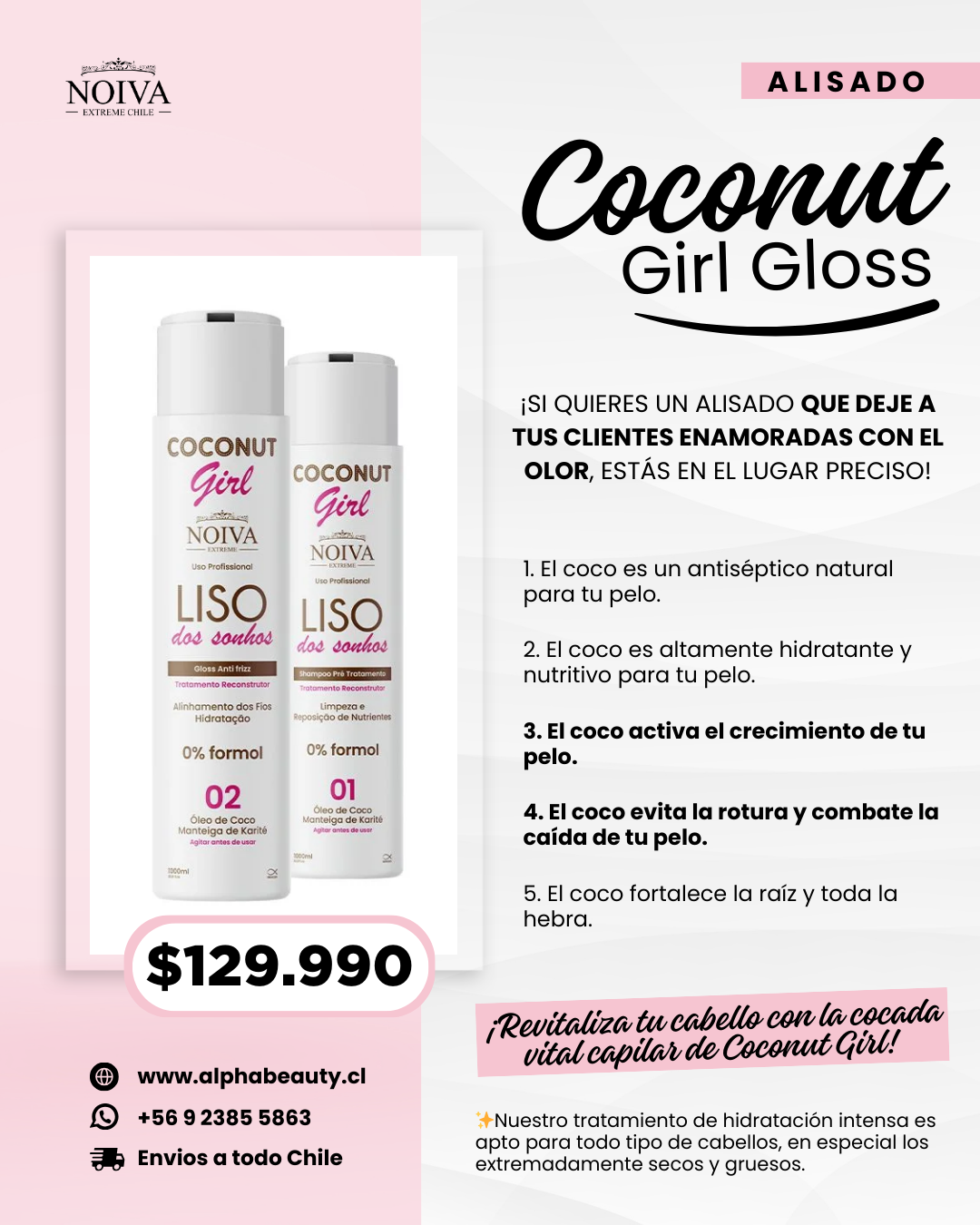 Alisado Coconut Girl 1L