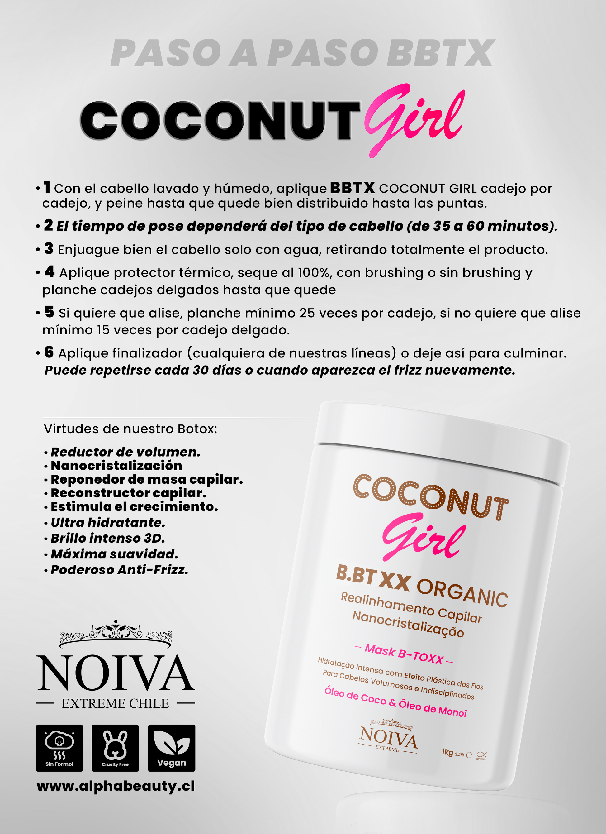 BTX Coconut Girl Organic 1KG