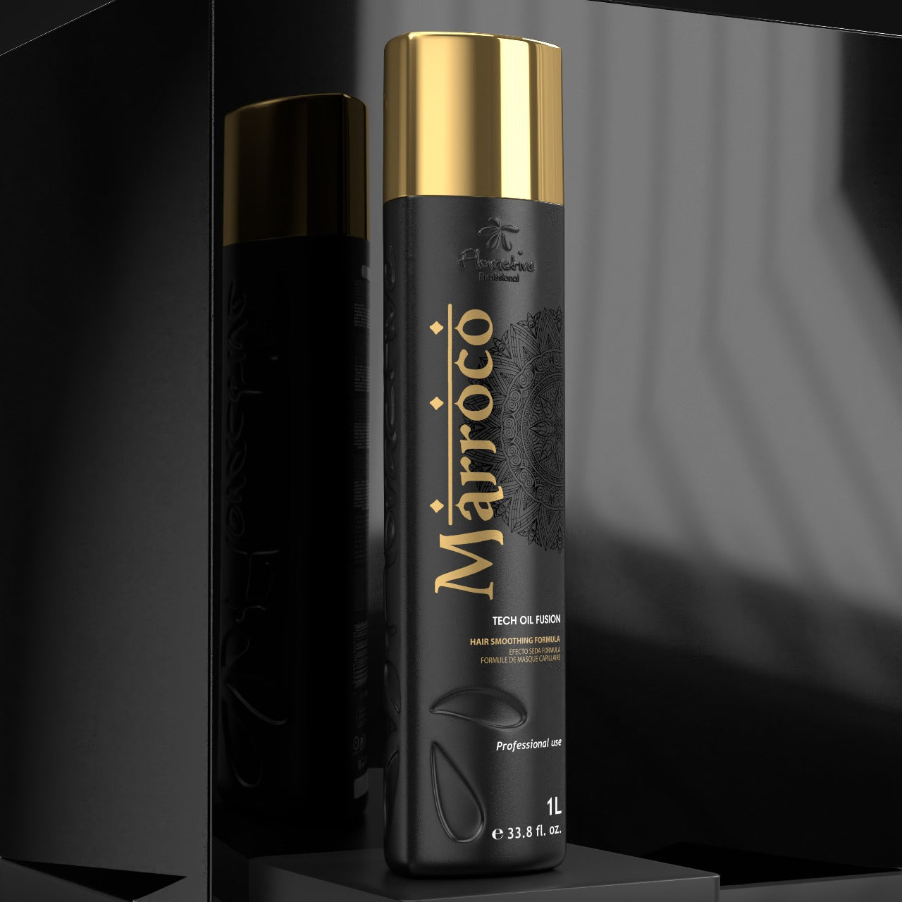 Kit Alisado Marroco Tech Oil Fusion 1L