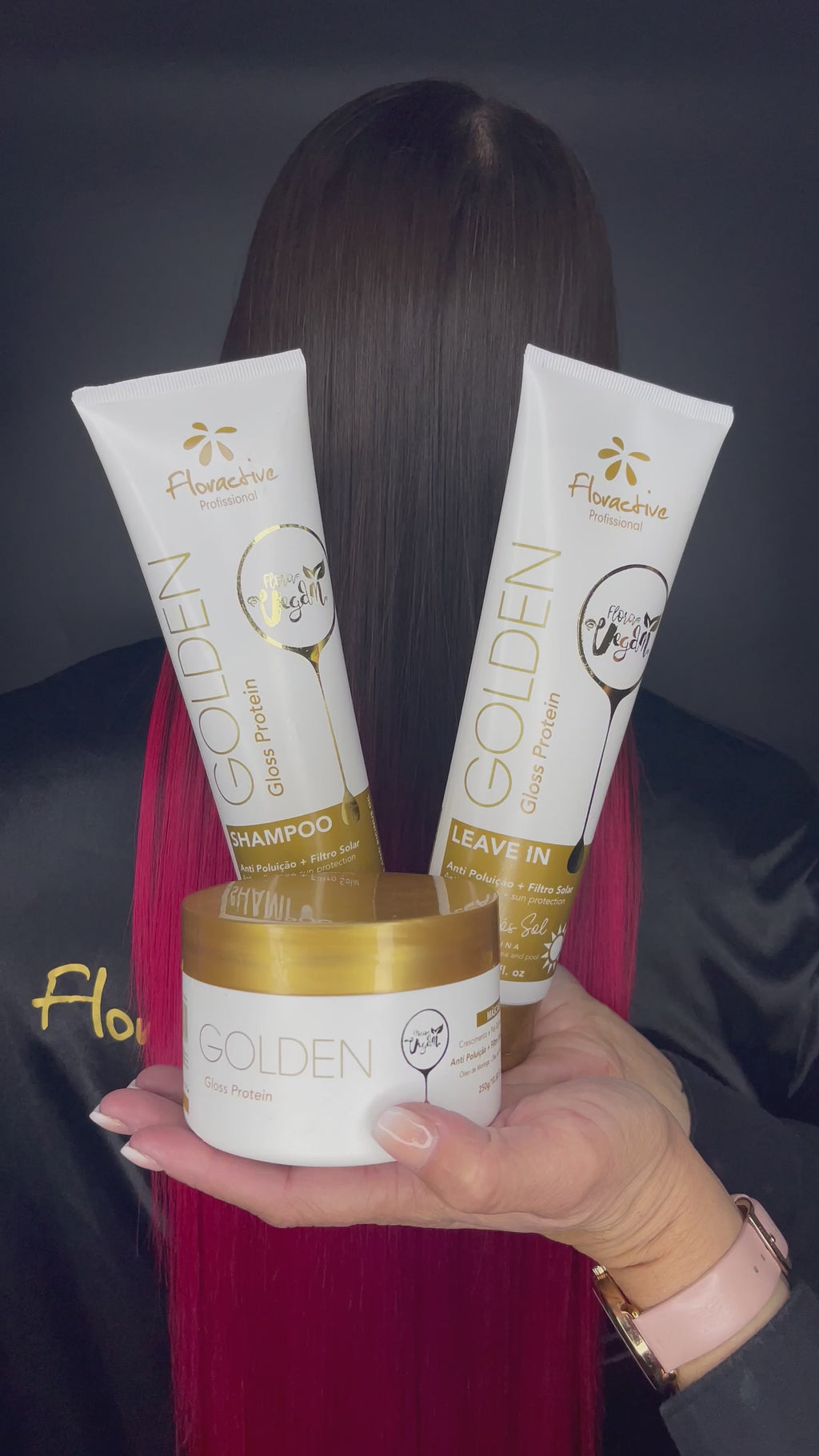 Shampoo Golden Gloss Protein 300ml