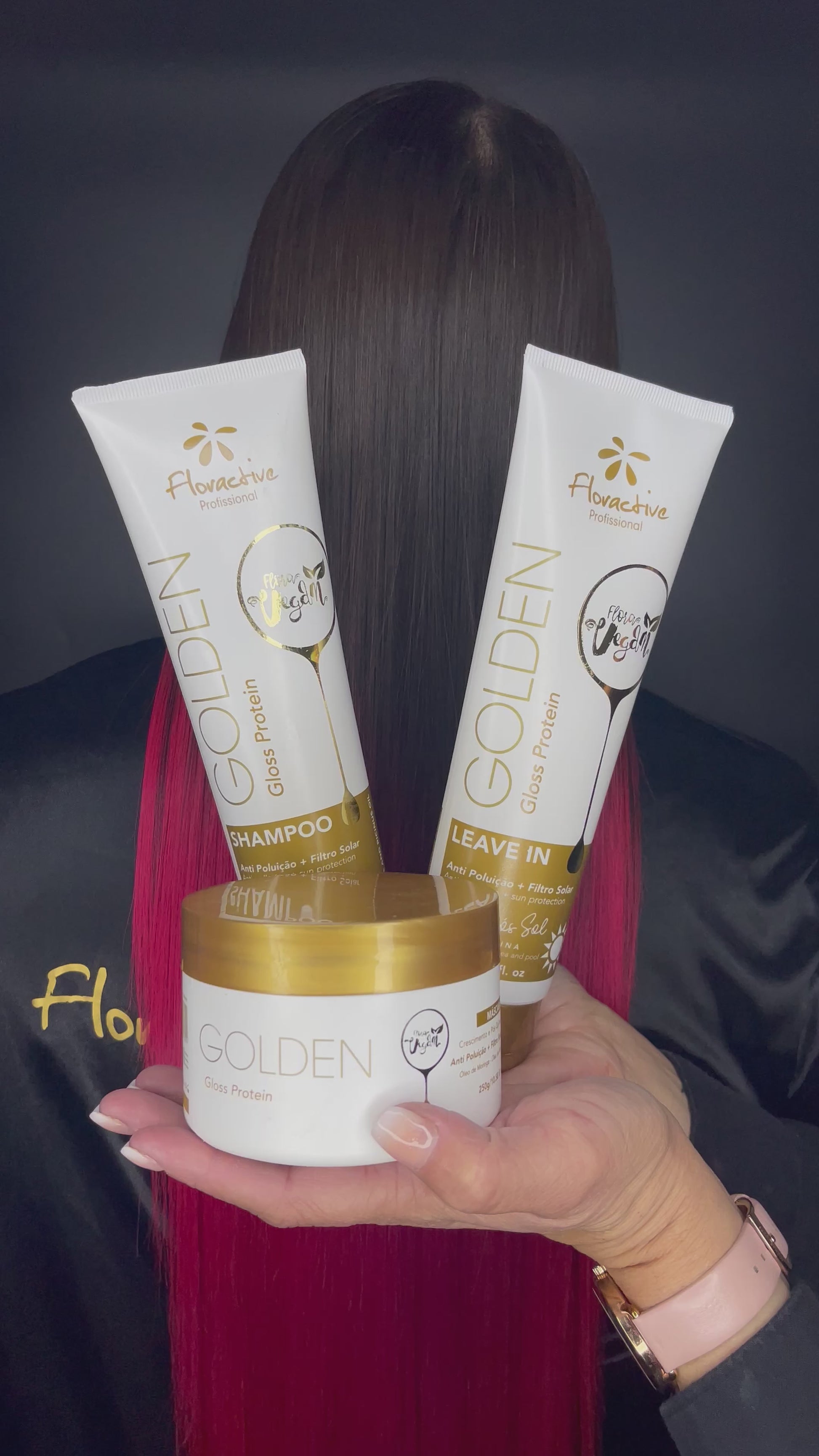 Shampoo Golden Gloss Protein 300ml