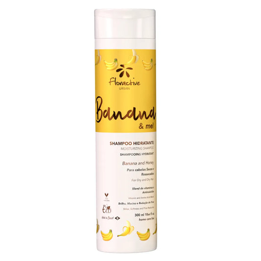 Shampoo Banana y Miel para cabellos secos y porosos 300ml